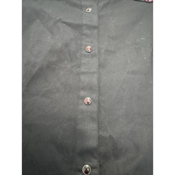 Vintage Adobe Rose Western Women's Size Large‎ Shirt Jewels - Picture 5 of 12